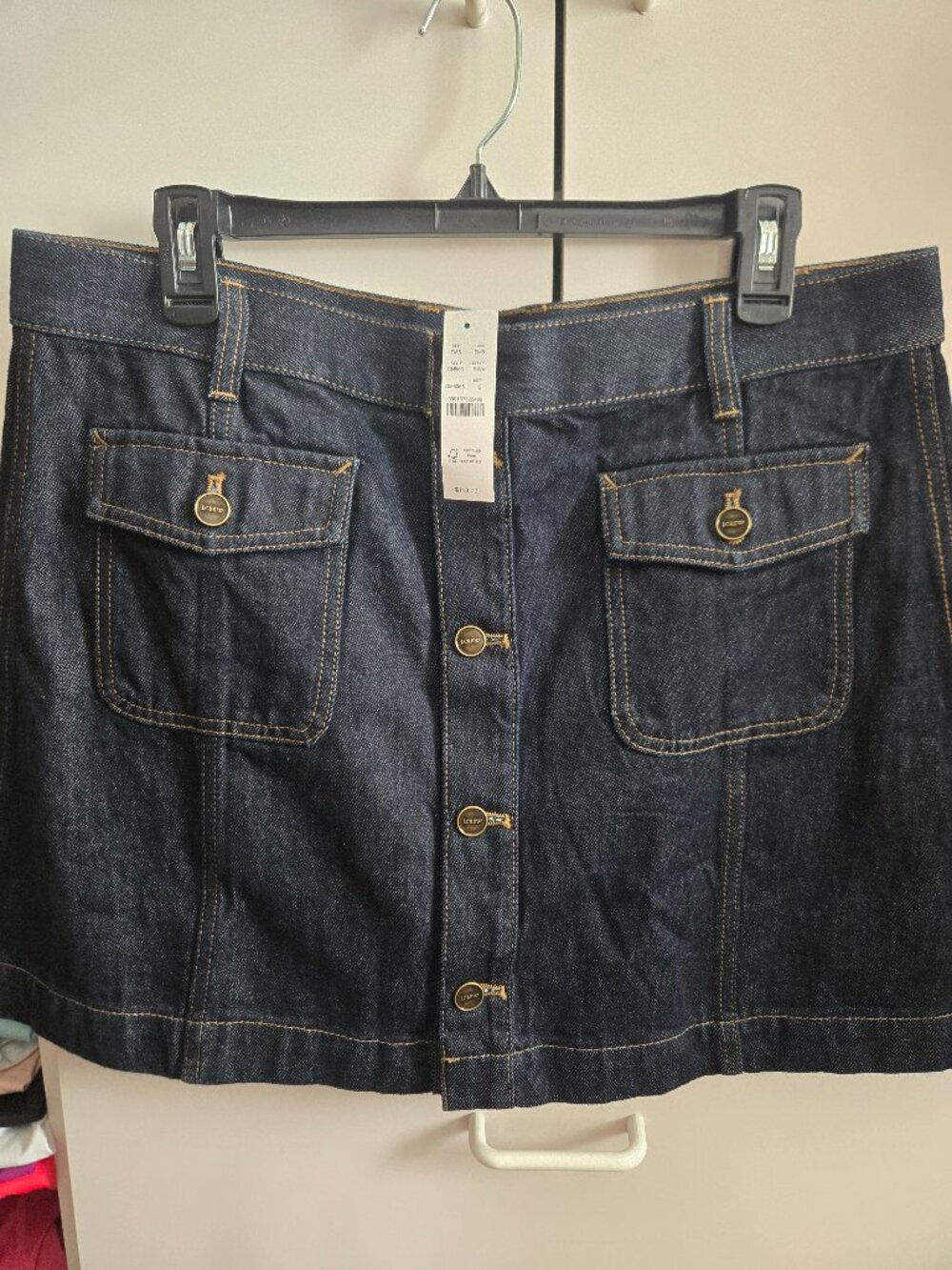 NWT J.CREW Denim Skirt - Size 12